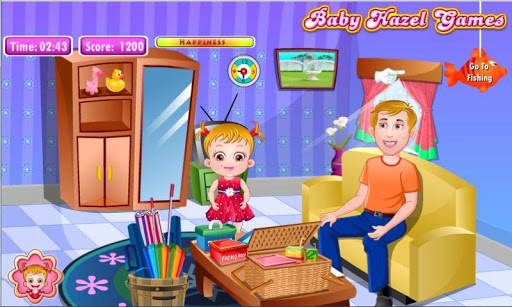 اسکرین شات 7 بازی Baby Hazel Fishing Time
