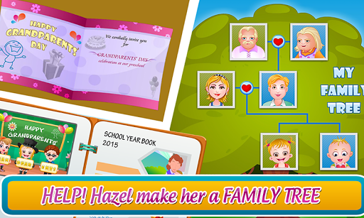 اسکرین شات 1 بازی Baby Hazel Grandparents Day