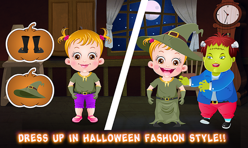 اسکرین شات 2 بازی Baby Hazel Halloween Night