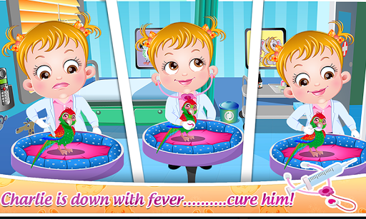 اسکرین شات 4 بازی Baby Hazel Pet doctor