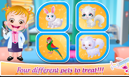 اسکرین شات 2 بازی Baby Hazel Pet doctor
