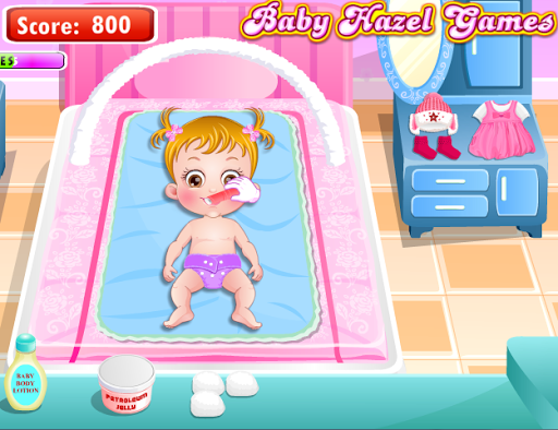 اسکرین شات 4 بازی Baby Hazel Skin Care