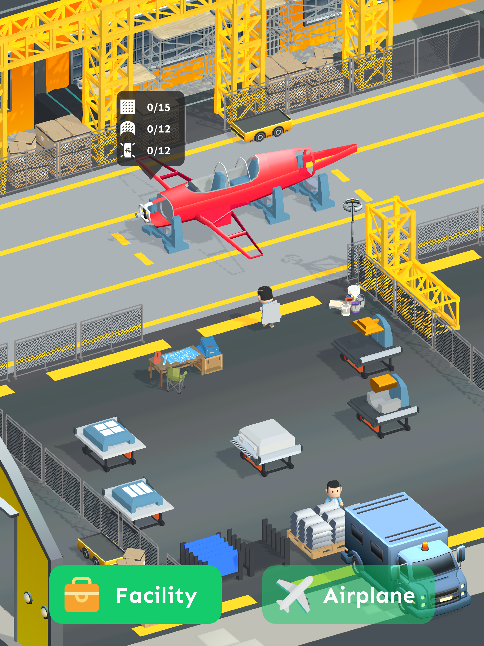اسکرین شات 3 بازی AirPlane Idle Construct