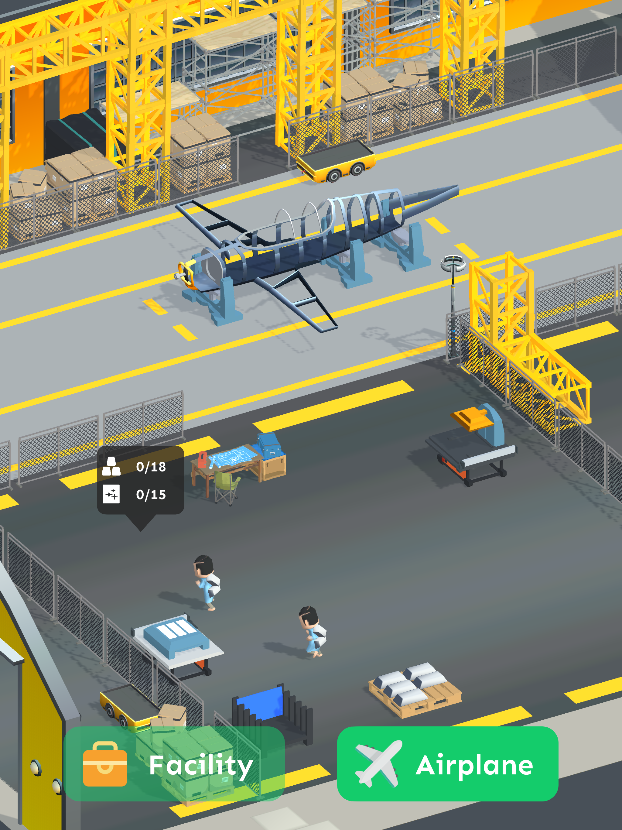 اسکرین شات 1 بازی AirPlane Idle Construct