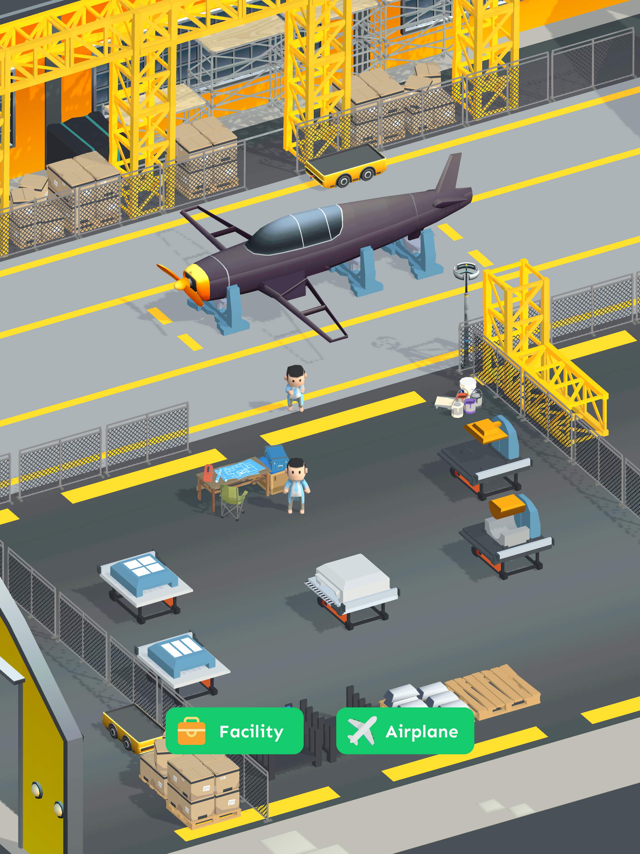 اسکرین شات 4 بازی AirPlane Idle Construct