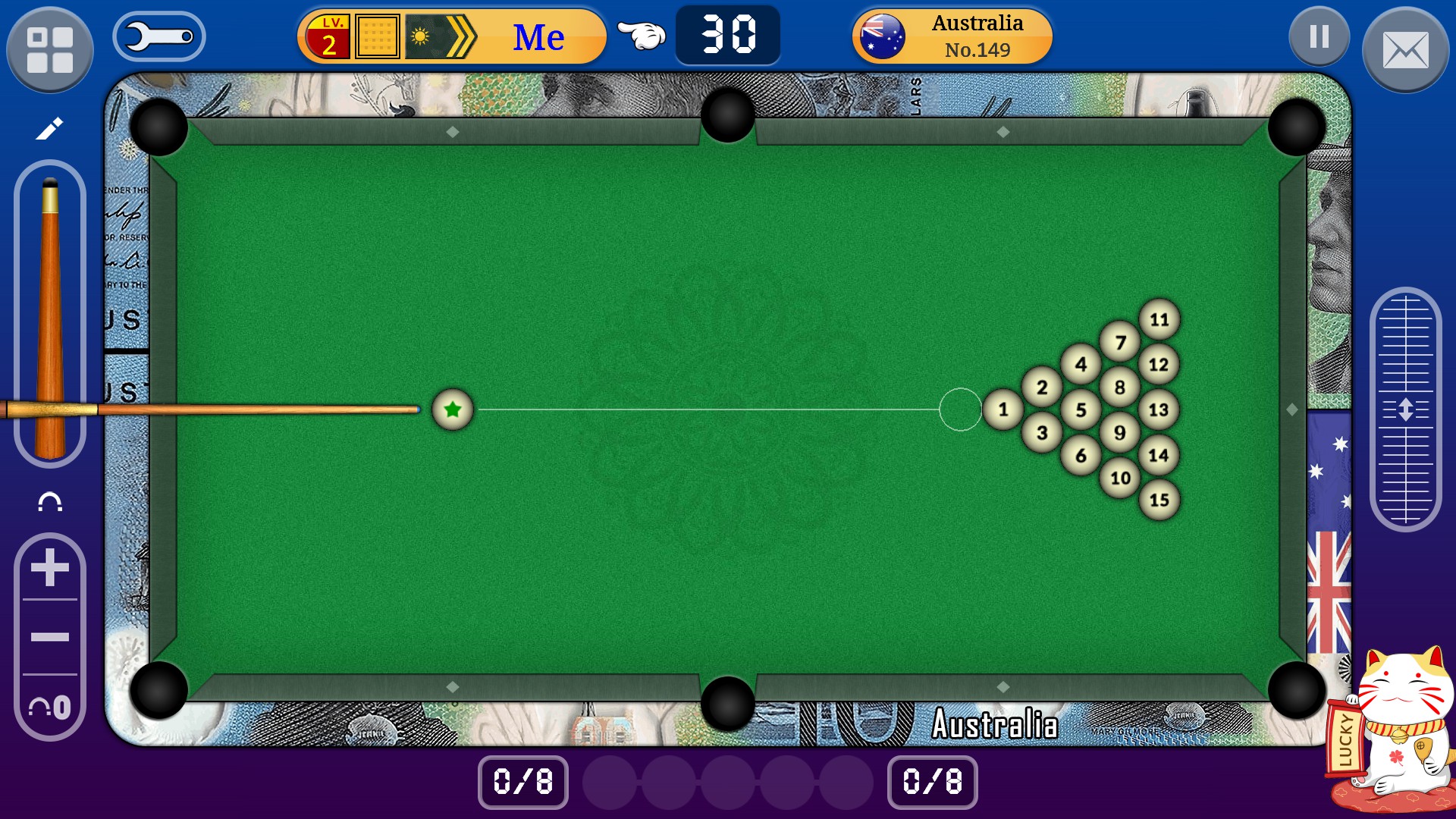 اسکرین شات 5 بازی Billiards 2k and offline game