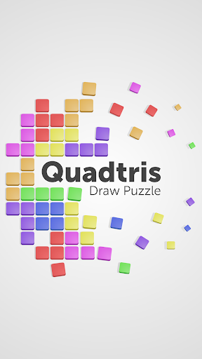 اسکرین شات 1 بازی Quadtris: Draw Puzzle