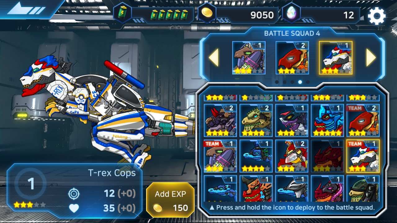 اسکرین شات 1 بازی Dino Robot Battle Field: War