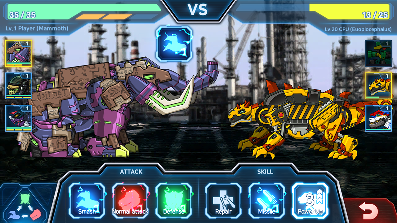 اسکرین شات 3 بازی Dino Robot Battle Field: War