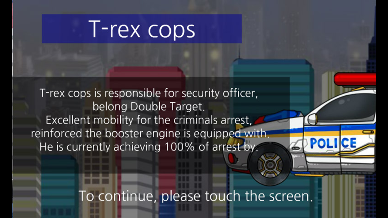 اسکرین شات 5 بازی T-rex Cops- Combine! DinoRobot