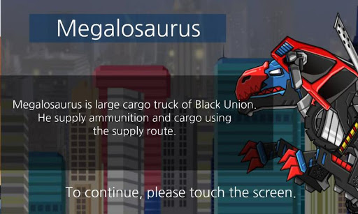 اسکرین شات 1 بازی Megalosaurus - Dino Robot