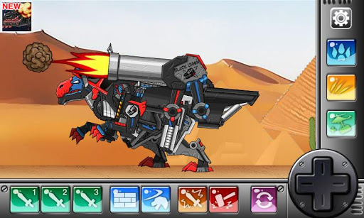 اسکرین شات 2 بازی Megalosaurus - Dino Robot