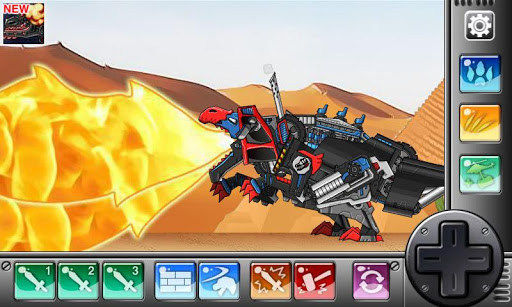 اسکرین شات 4 بازی Megalosaurus - Dino Robot