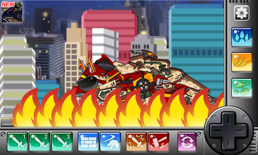 اسکرین شات 4 بازی Triceramus - Combine! Dino Robot : Dinosaur Game