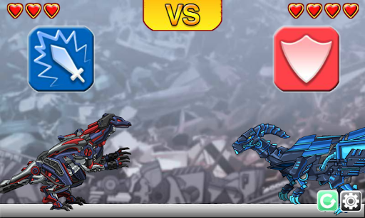 اسکرین شات 3 بازی Dino Robot - Ninja Parasau : Dinosaur game