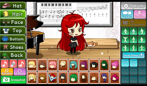 اسکرین شات 8 بازی School Pretty Girl : dress up game