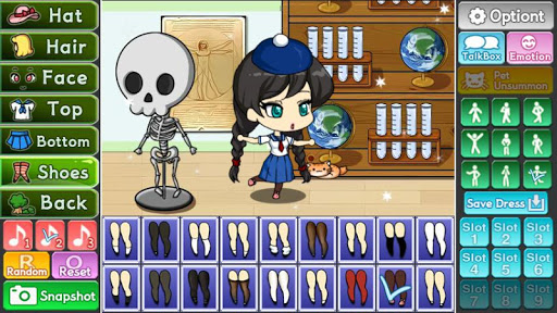 اسکرین شات 6 بازی School Pretty Girl : dress up game