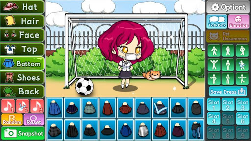 اسکرین شات 5 بازی School Pretty Girl : dress up game