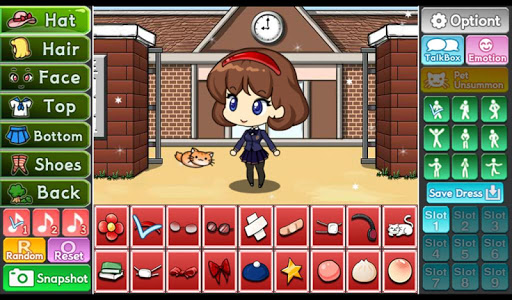 اسکرین شات 7 بازی School Pretty Girl : dress up game