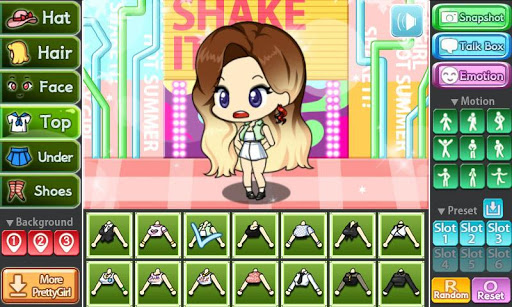 اسکرین شات 4 بازی Shake it Pretty Girl
