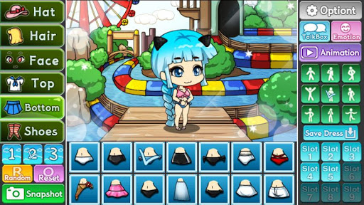 اسکرین شات 5 بازی Water Park Pretty Girl : dress up game