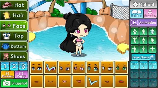 اسکرین شات 3 بازی Water Park Pretty Girl : dress up game