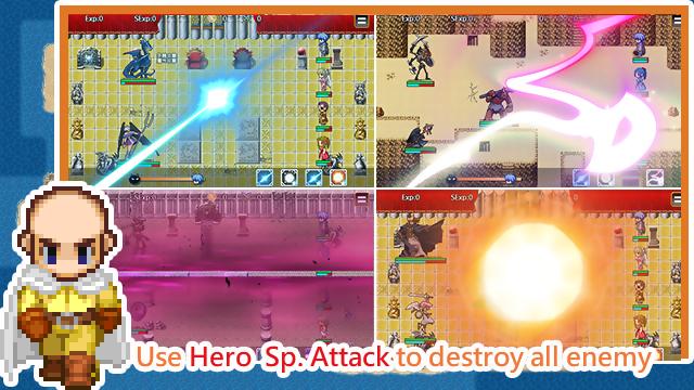 اسکرین شات 4 بازی Unlimited Skills Hero - RPG
