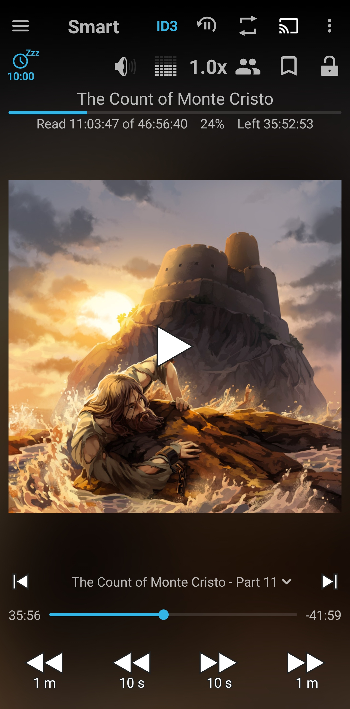 اسکرین شات 2 برنامه Smart AudioBook Player