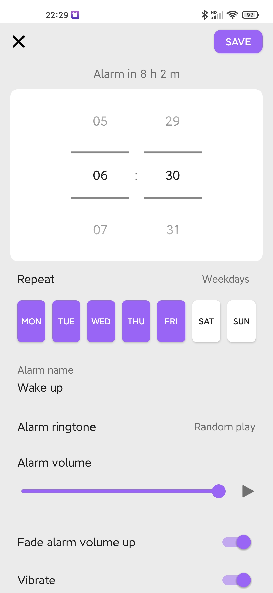 اسکرین شات 7 برنامه Crazy Alarm Clock - loud alarm