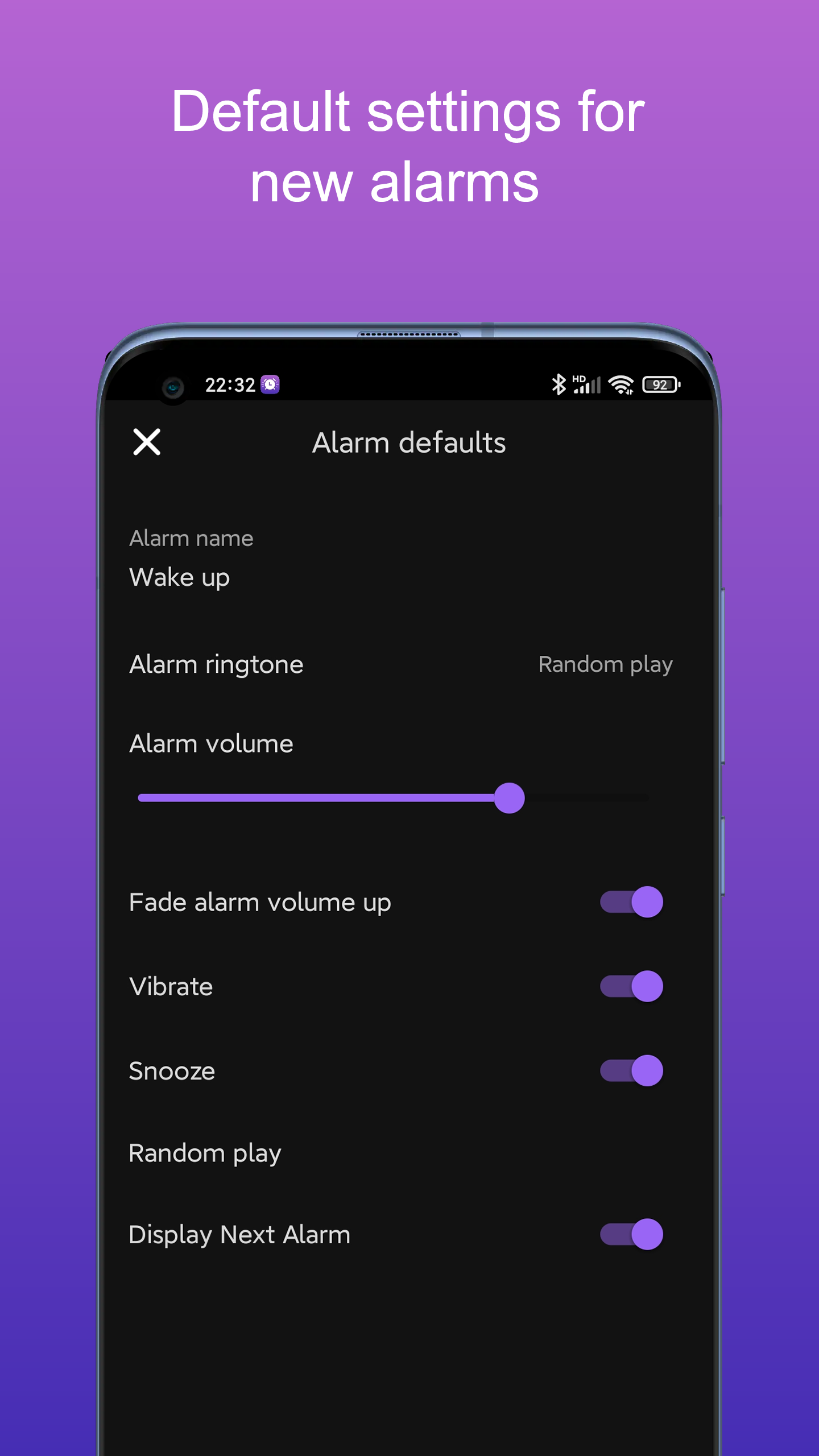 اسکرین شات 5 برنامه Crazy Alarm Clock - loud alarm