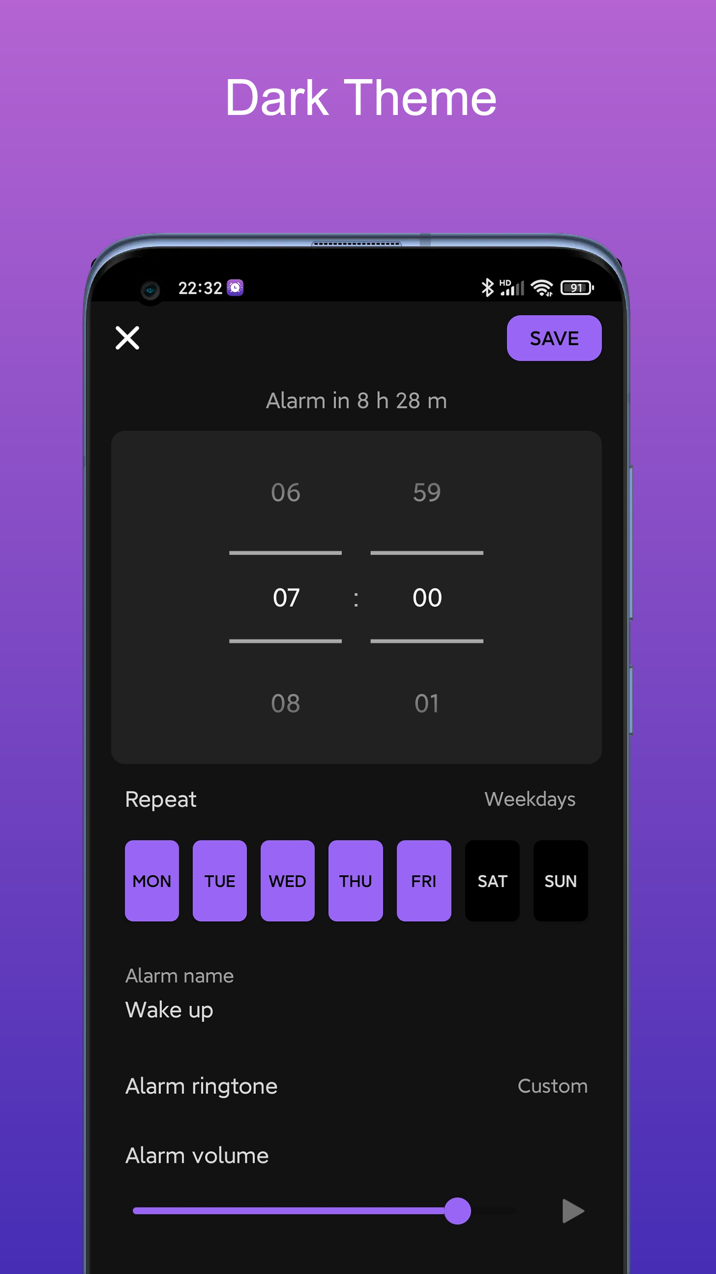 اسکرین شات 4 برنامه Crazy Alarm Clock - loud alarm