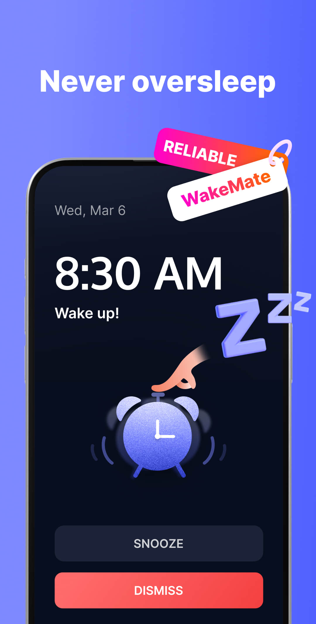 اسکرین شات 1 برنامه Alarm Clock: Alarm App & Sleep