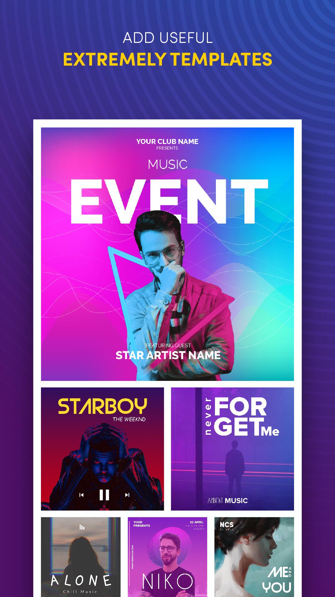 اسکرین شات 1 برنامه Album Cover Creator