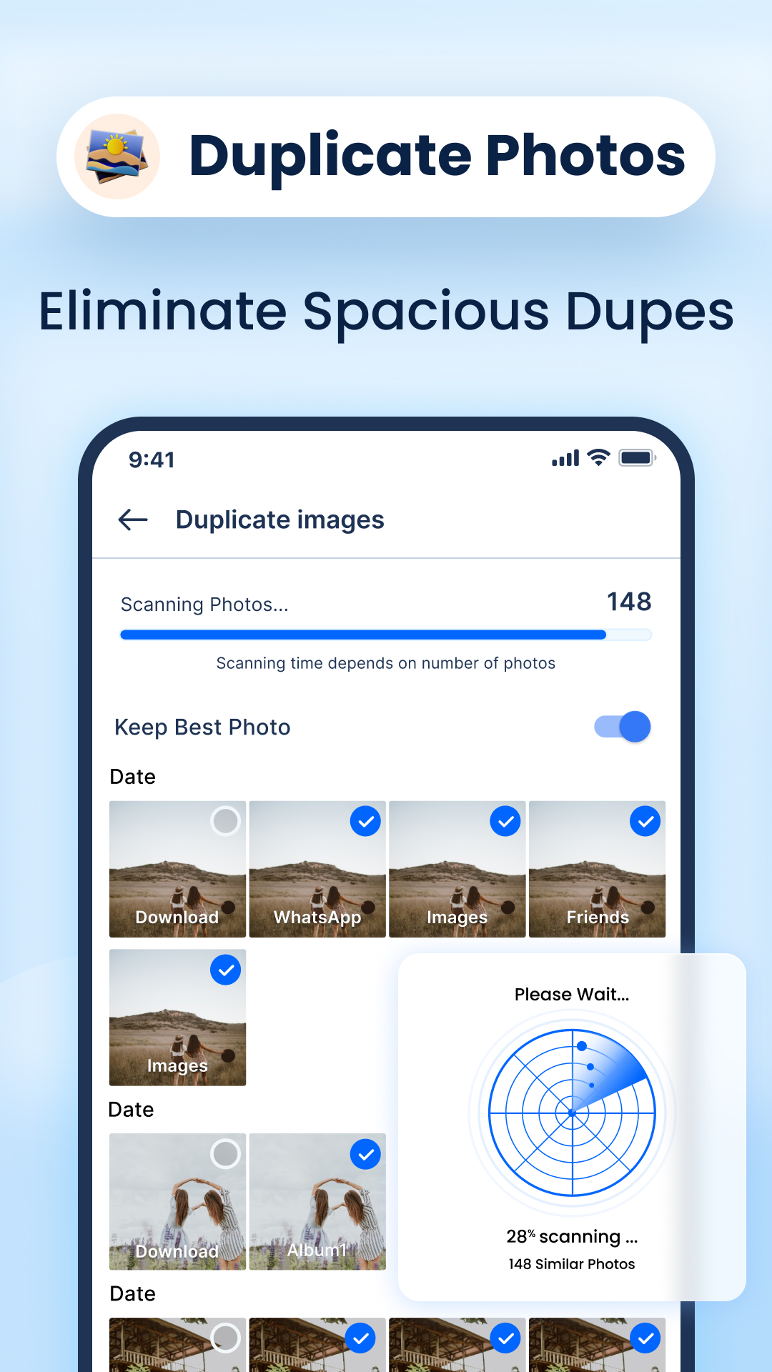 اسکرین شات 8 برنامه Gallery: Photo Gallery, Album
