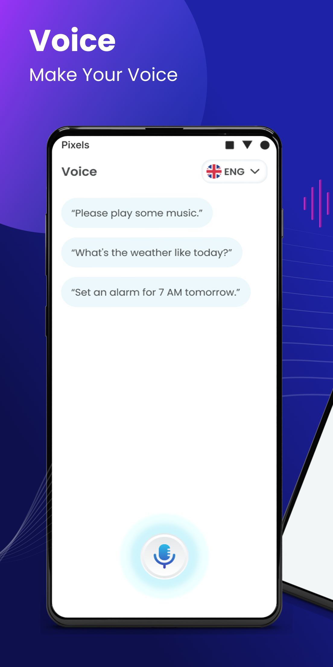 اسکرین شات 4 برنامه Voice Commands Assistant App