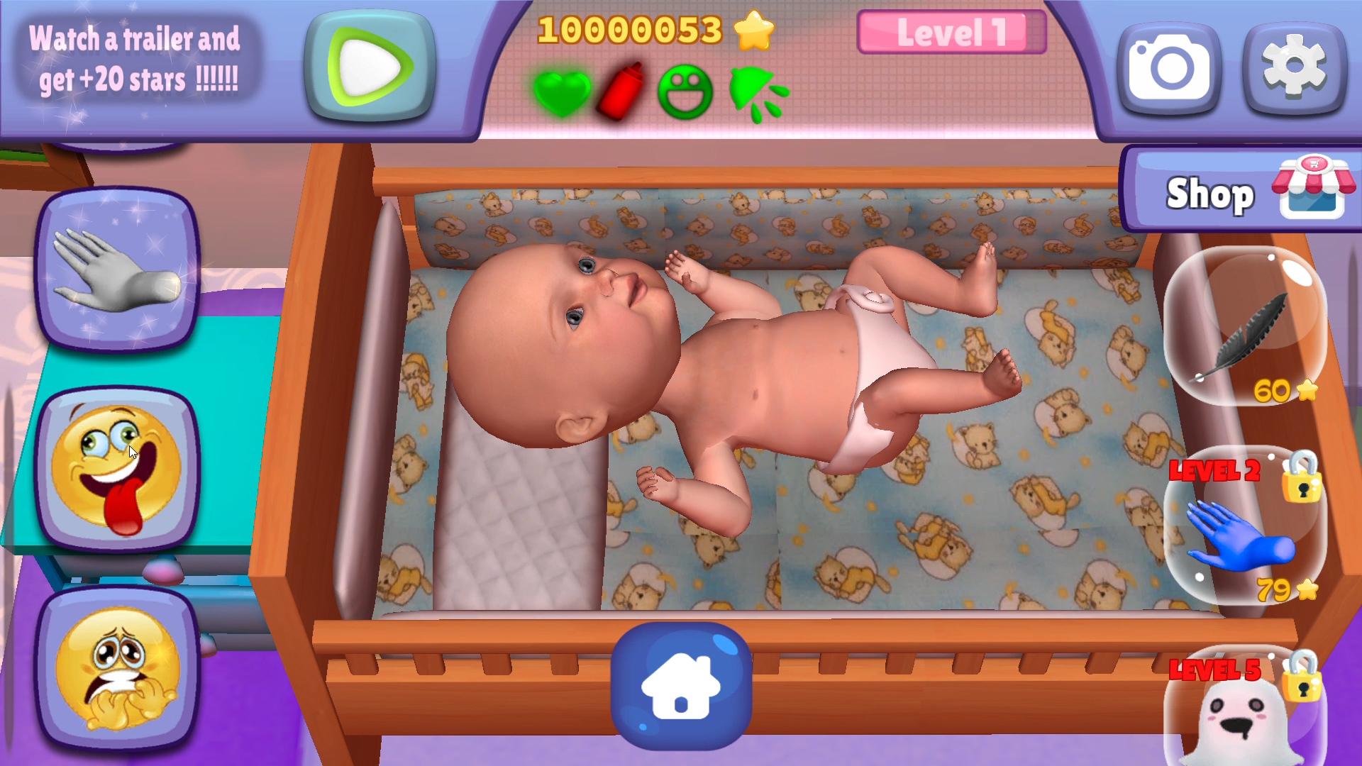 اسکرین شات 2 بازی Alima's Baby 2 (Virtual Pet)