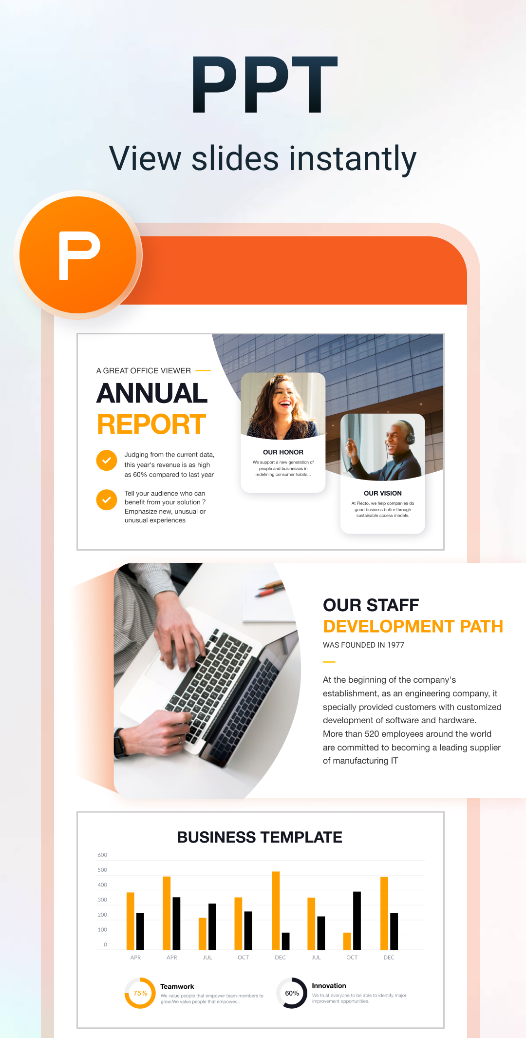 اسکرین شات 5 برنامه Document Reader & PDF Editor