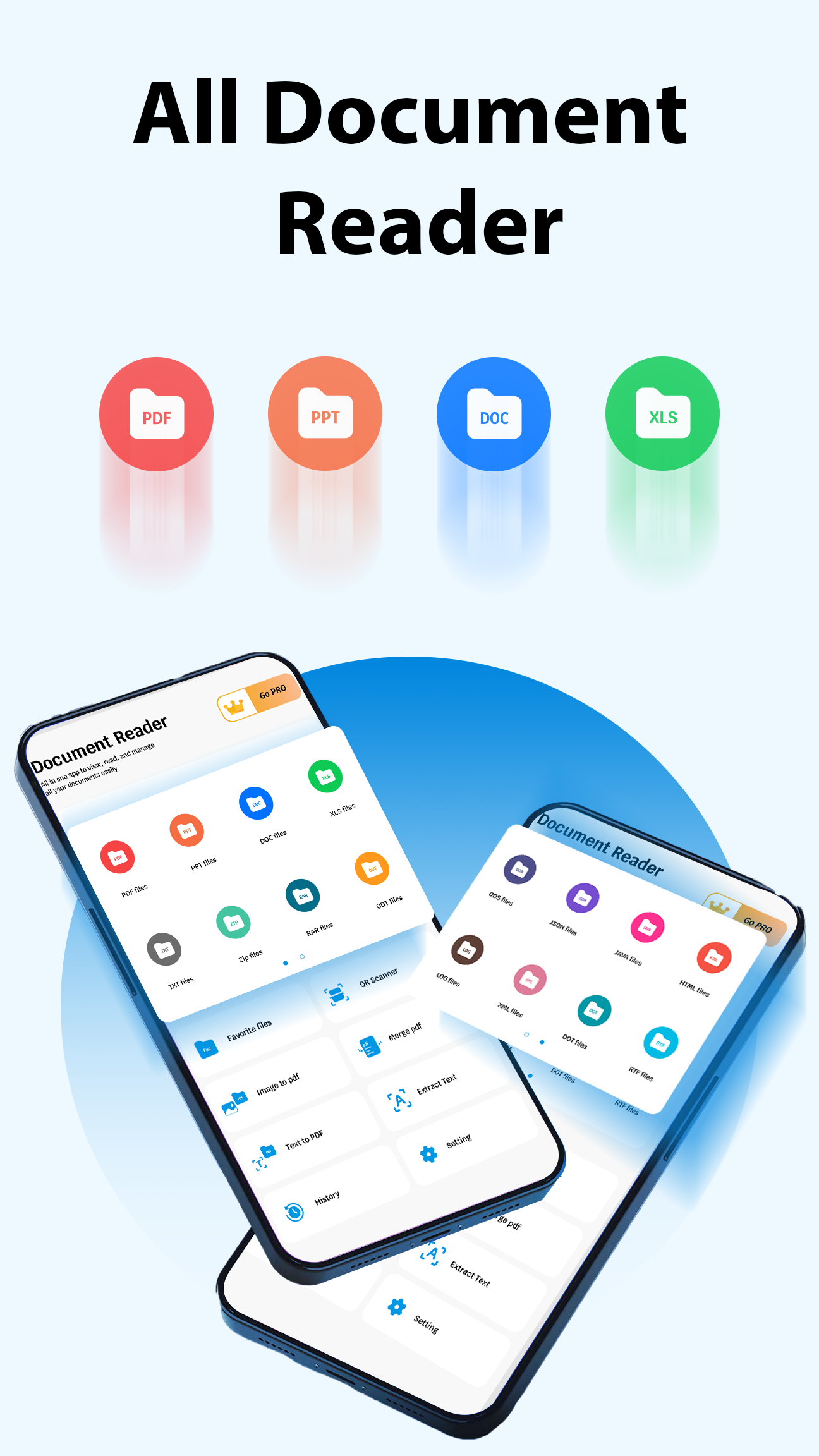 اسکرین شات 1 برنامه All Documents Reader & Viewer