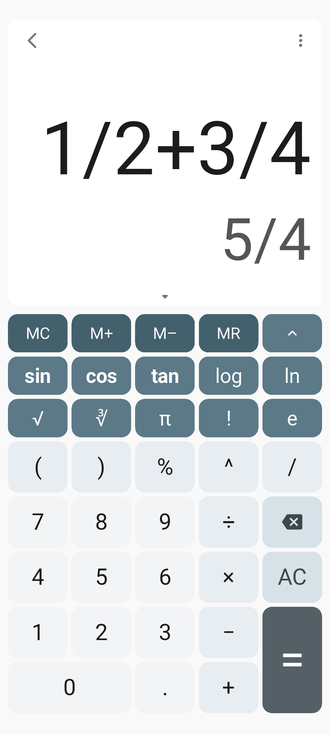 اسکرین شات 4 برنامه All-In-One Calculator