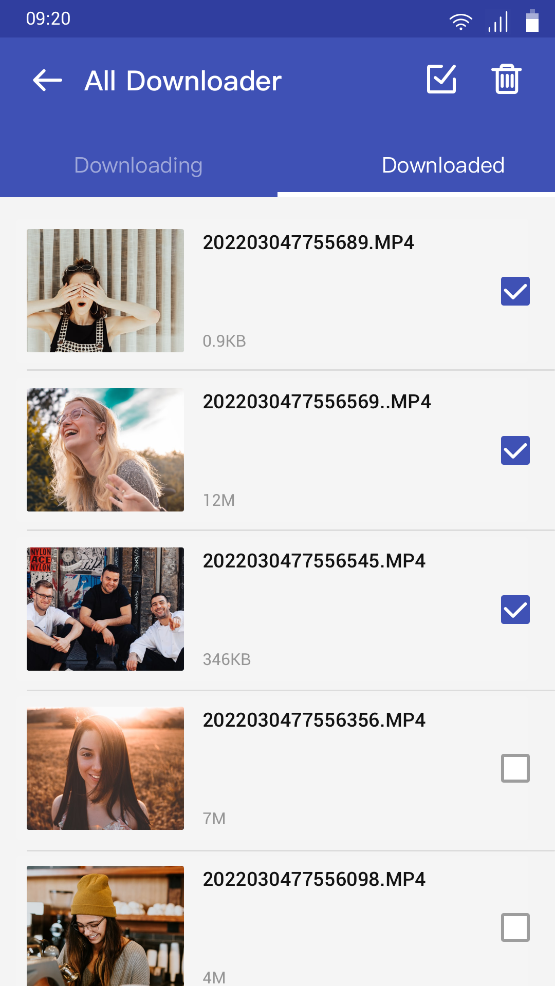 اسکرین شات 6 برنامه Video Downloader for All