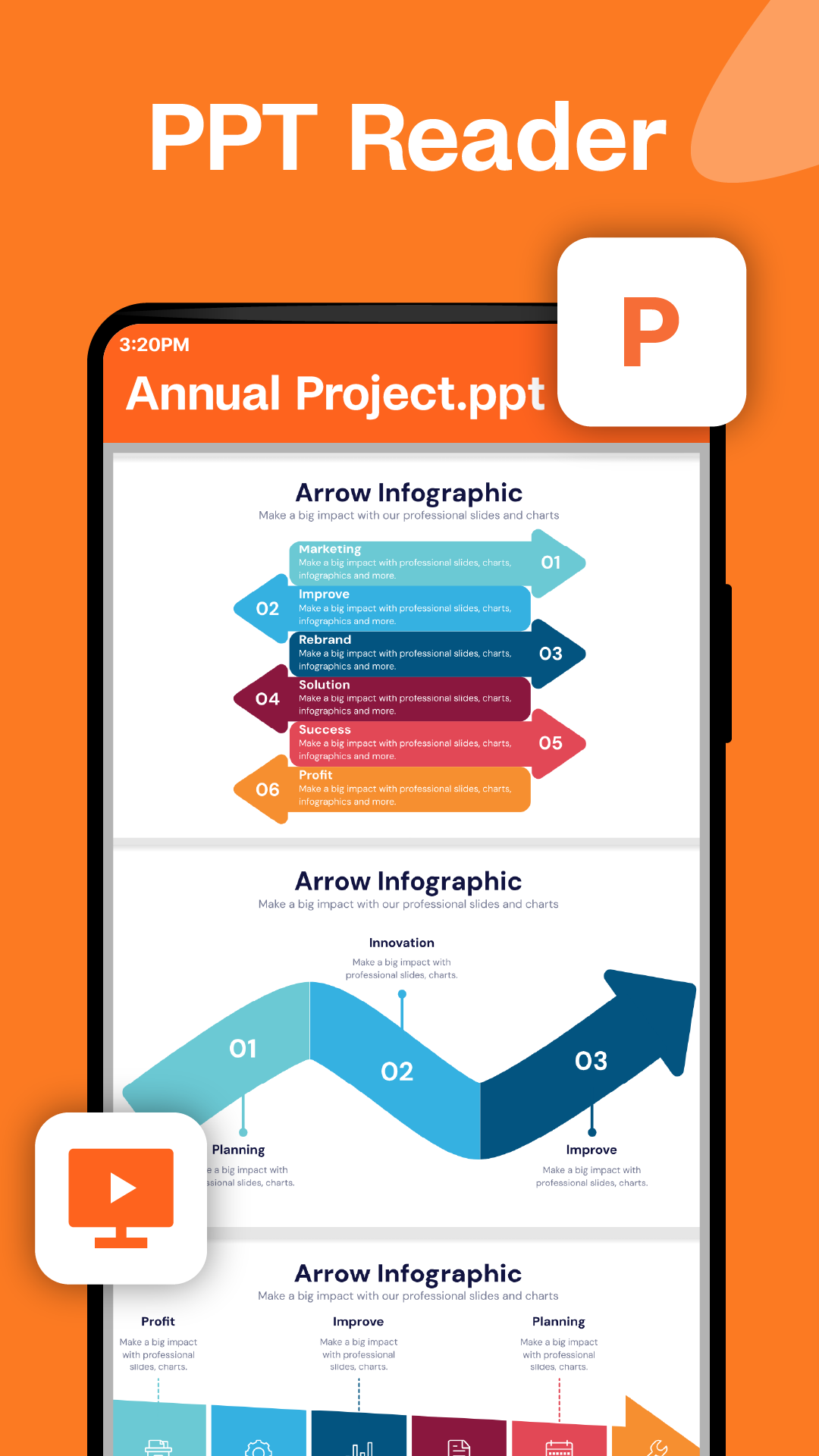اسکرین شات 5 برنامه Document Reader - PDF Viewer