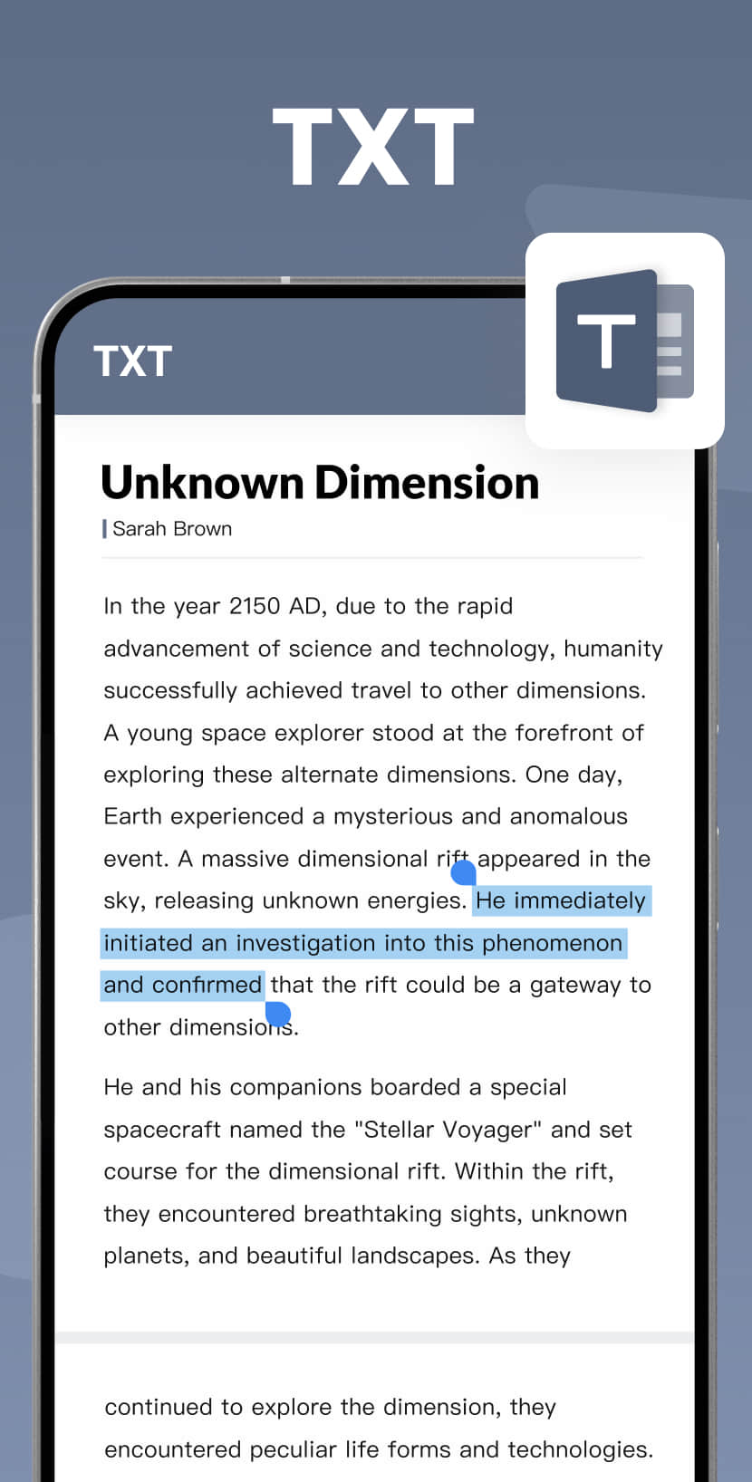 اسکرین شات 6 برنامه Document Reader - PDF Editor