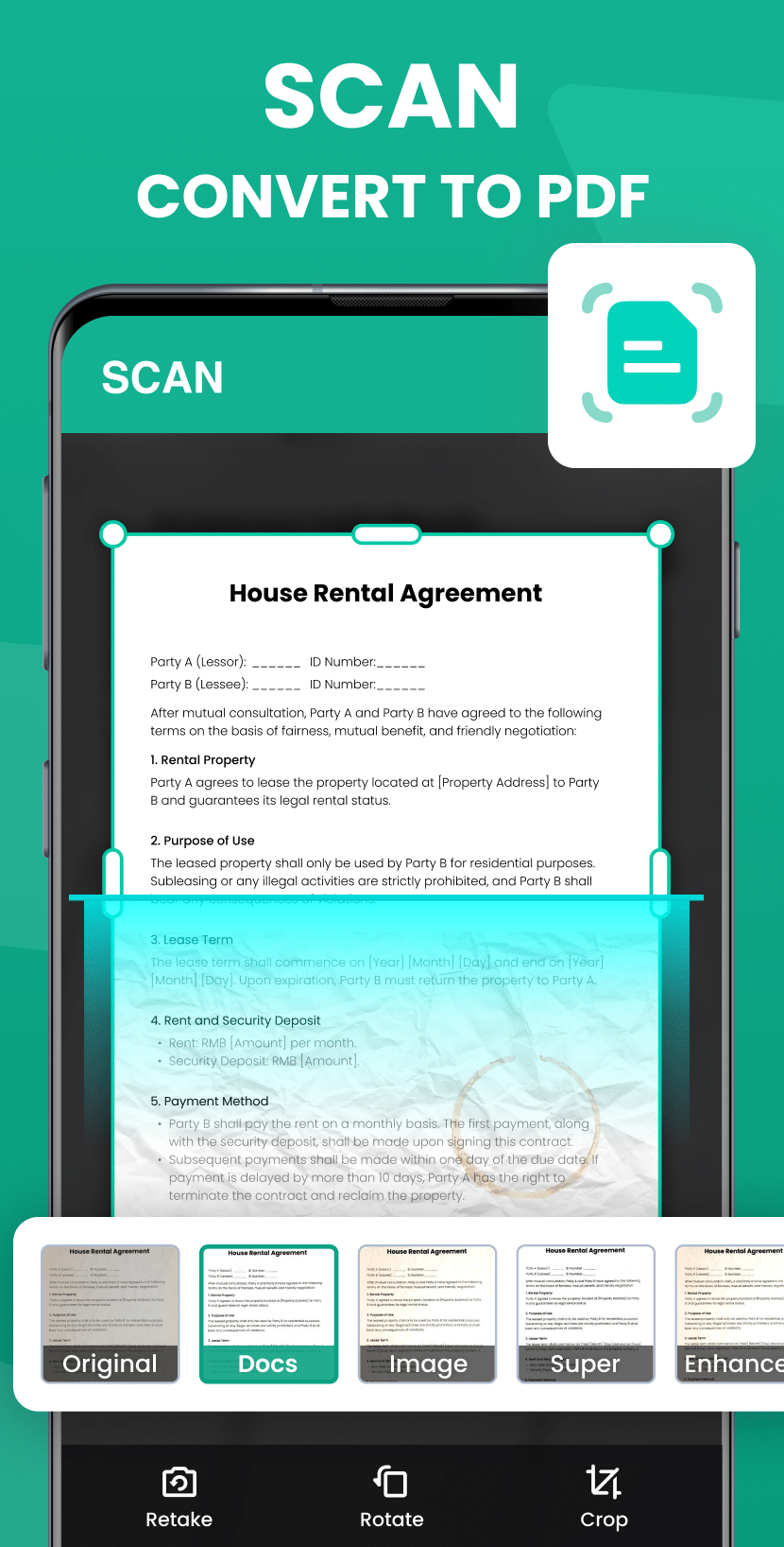 اسکرین شات برنامه Document Reader - PDF Editor 8