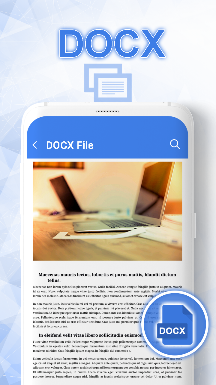 اسکرین شات 1 برنامه All Documents Reader PDF Xlsx