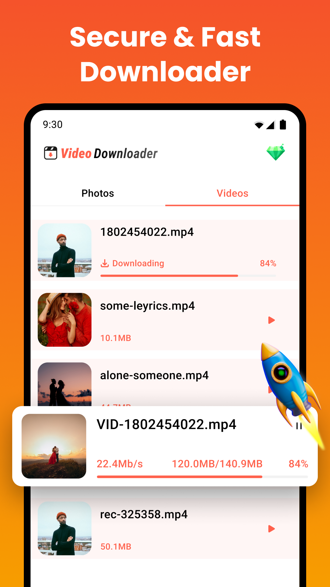 اسکرین شات 5 برنامه All video downloader and saver