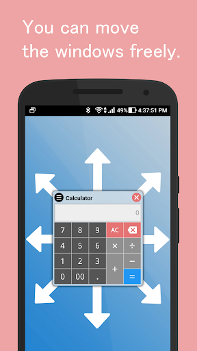اسکرین شات 2 برنامه Small Tools (Floating multi window app)