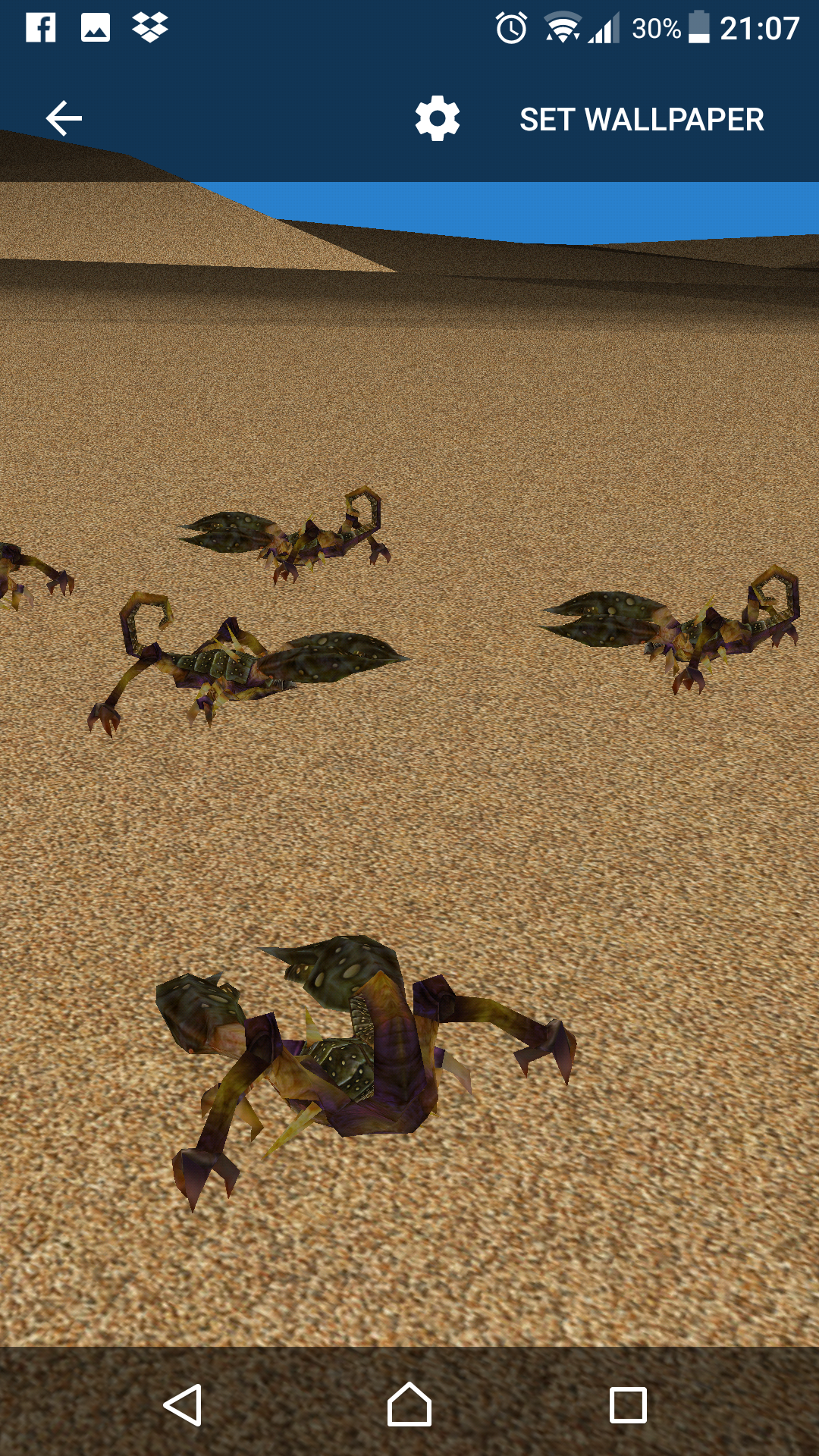 اسکرین شات 2 برنامه Scorpion 3D