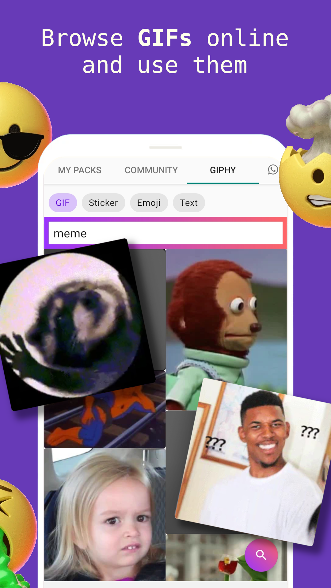 اسکرین شات 5 برنامه Animated Sticker Maker (FSM)