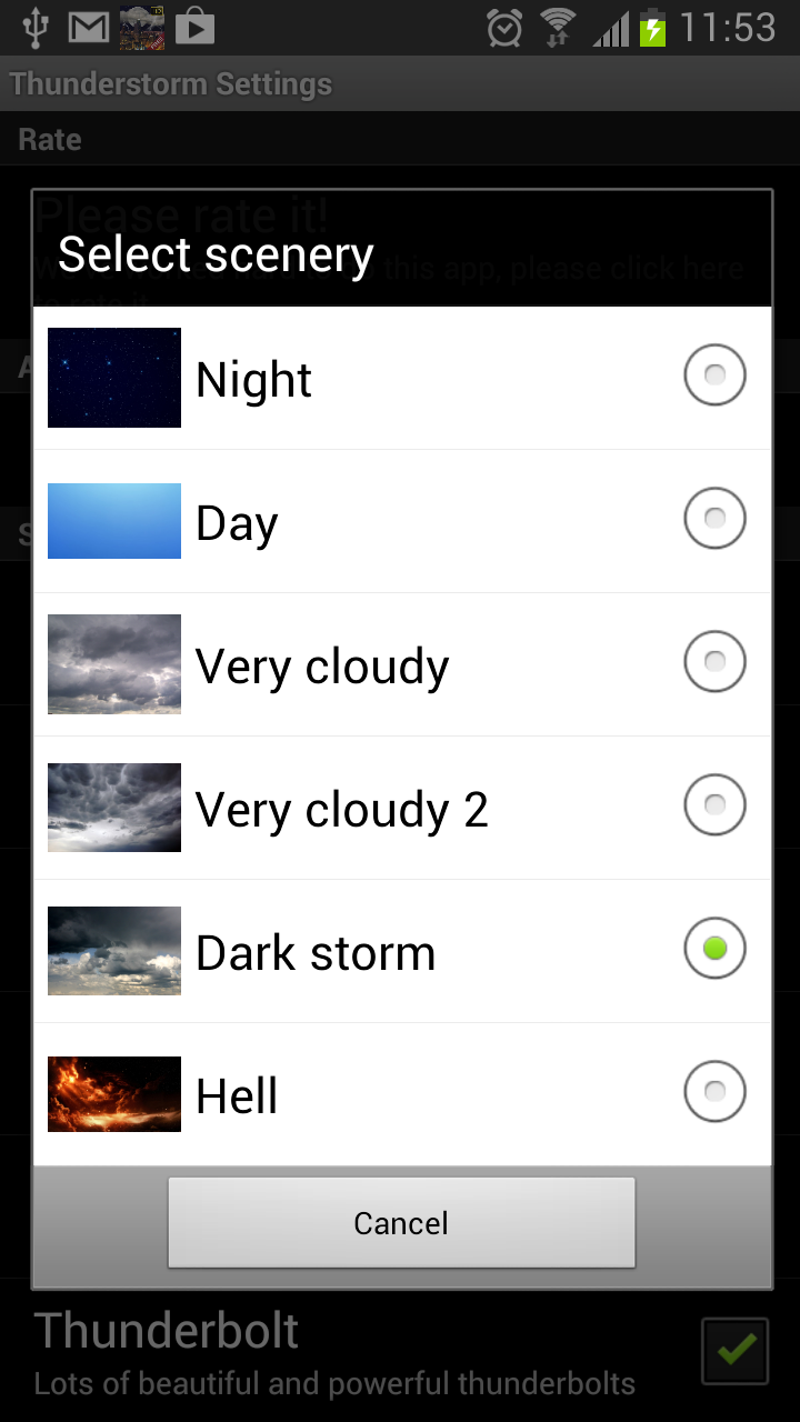 اسکرین شات 8 برنامه Thunderstorm Chicago - LWP