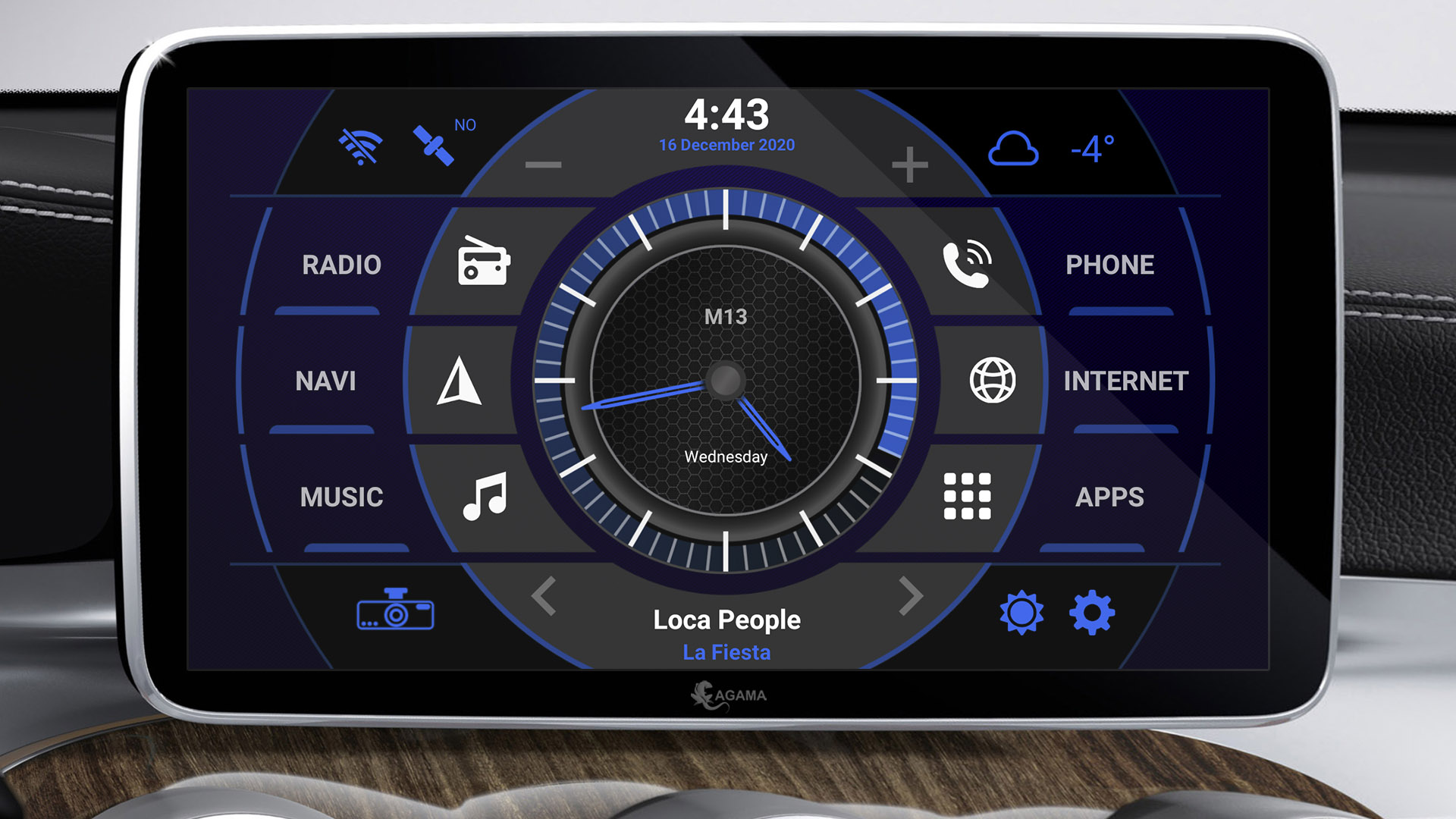 اسکرین شات 6 برنامه AGAMA Car Launcher
